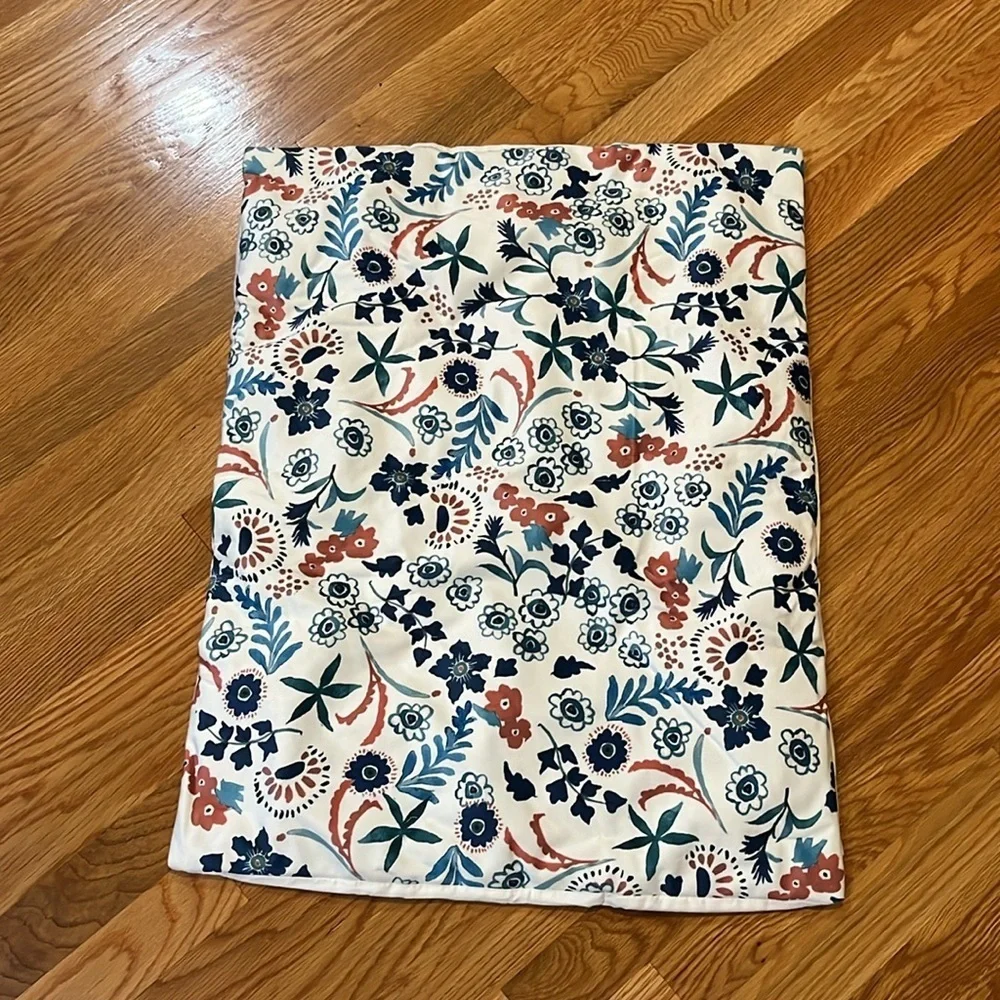 Anthropologie Velvet Hollyhock Full Quilt NWT Plus